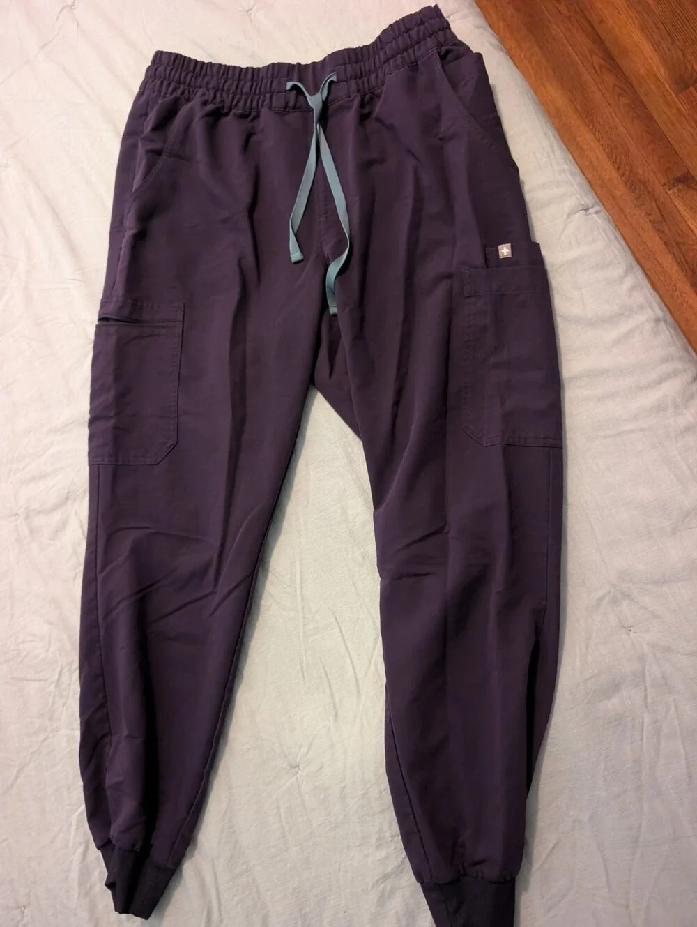 Figs Purple Jam Uman Relaxed Jogger Scrub Pant